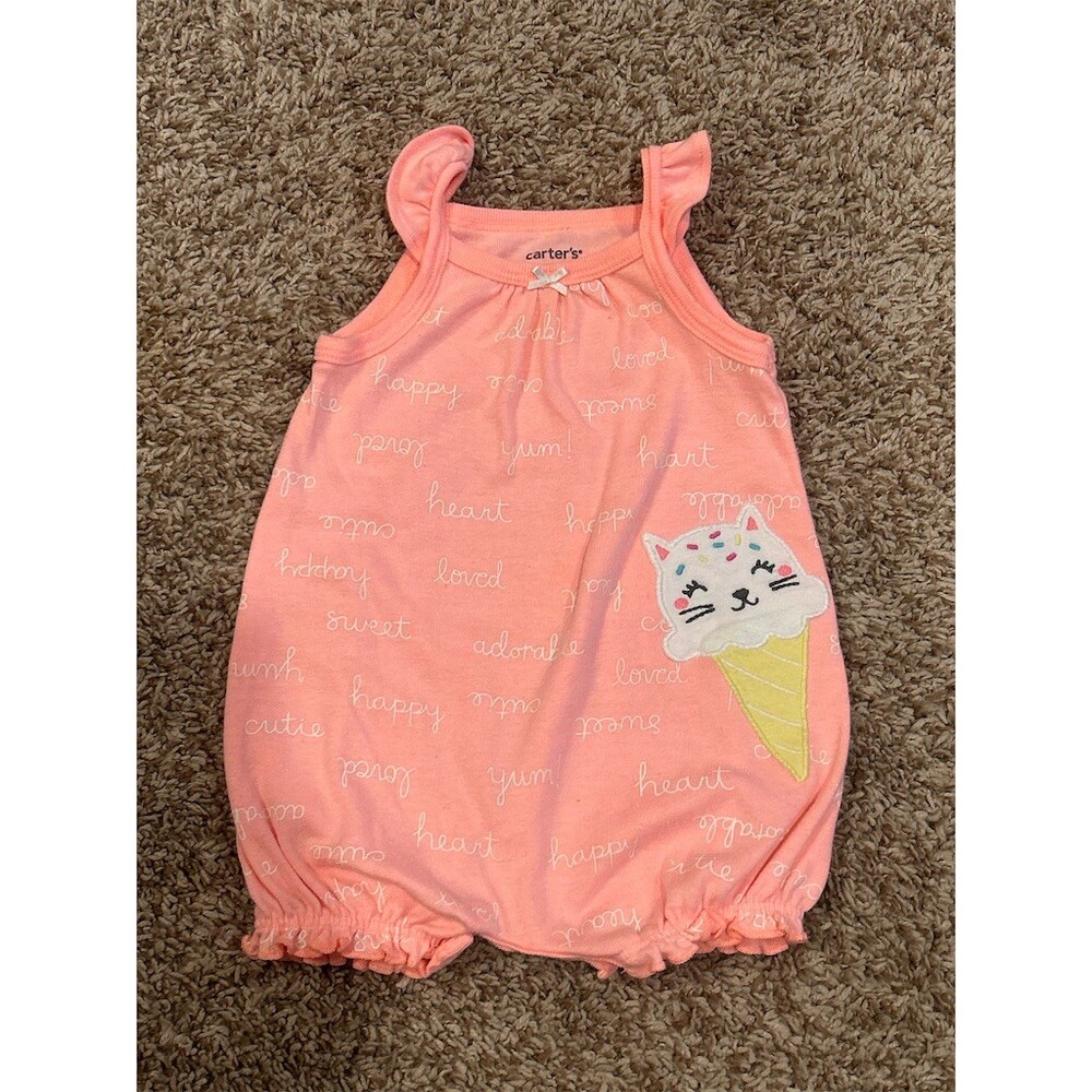 Baby Girl Lot of 5 clothing  0-3 Months Multicolor - Picture 5 of 13